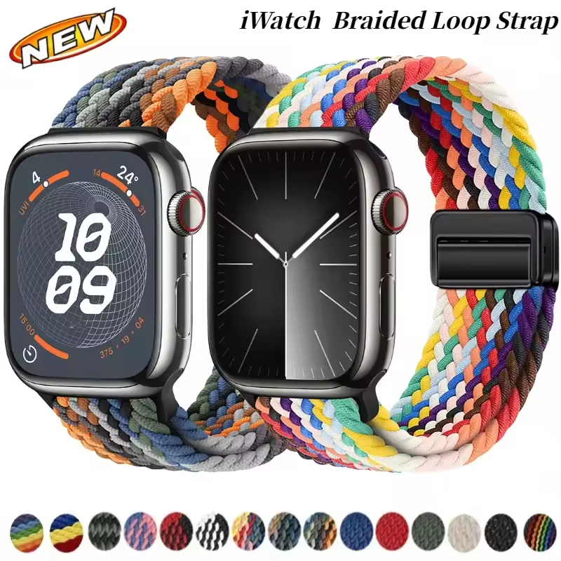 Smartwatch Apple Watches For Men - New Braided Loop Strap For Apple