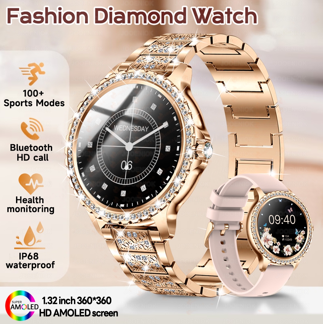 Smartwatch Angelo Watches - 2026 New Fashion Women Diamond Watch