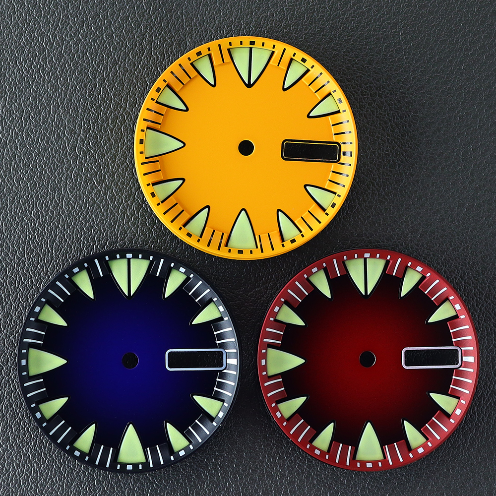 Luminous Dial Face - NH36 29mm Dial Face Monster Tooth