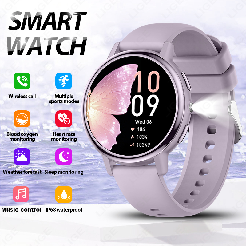 Smartwatch Angelo Watches - LIGE 2026 Men Smart Watch 1.26