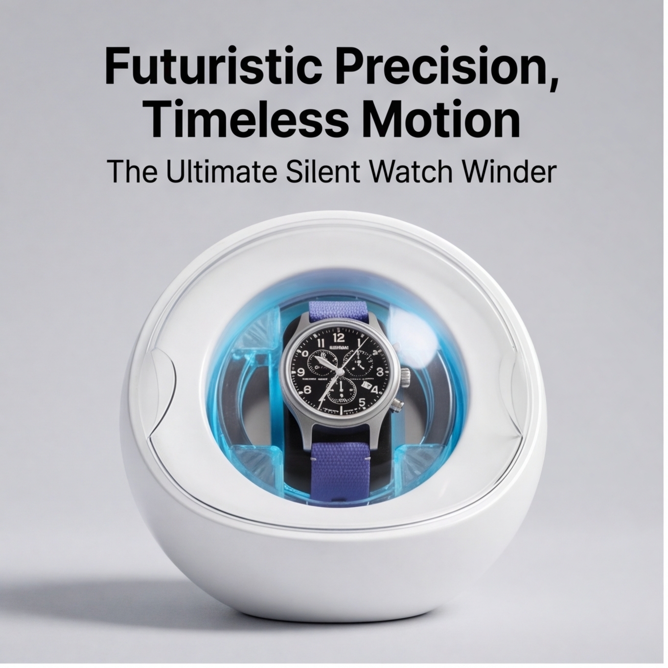 Watch Winder Single - Lorvo Automatic Watch Winder with Key