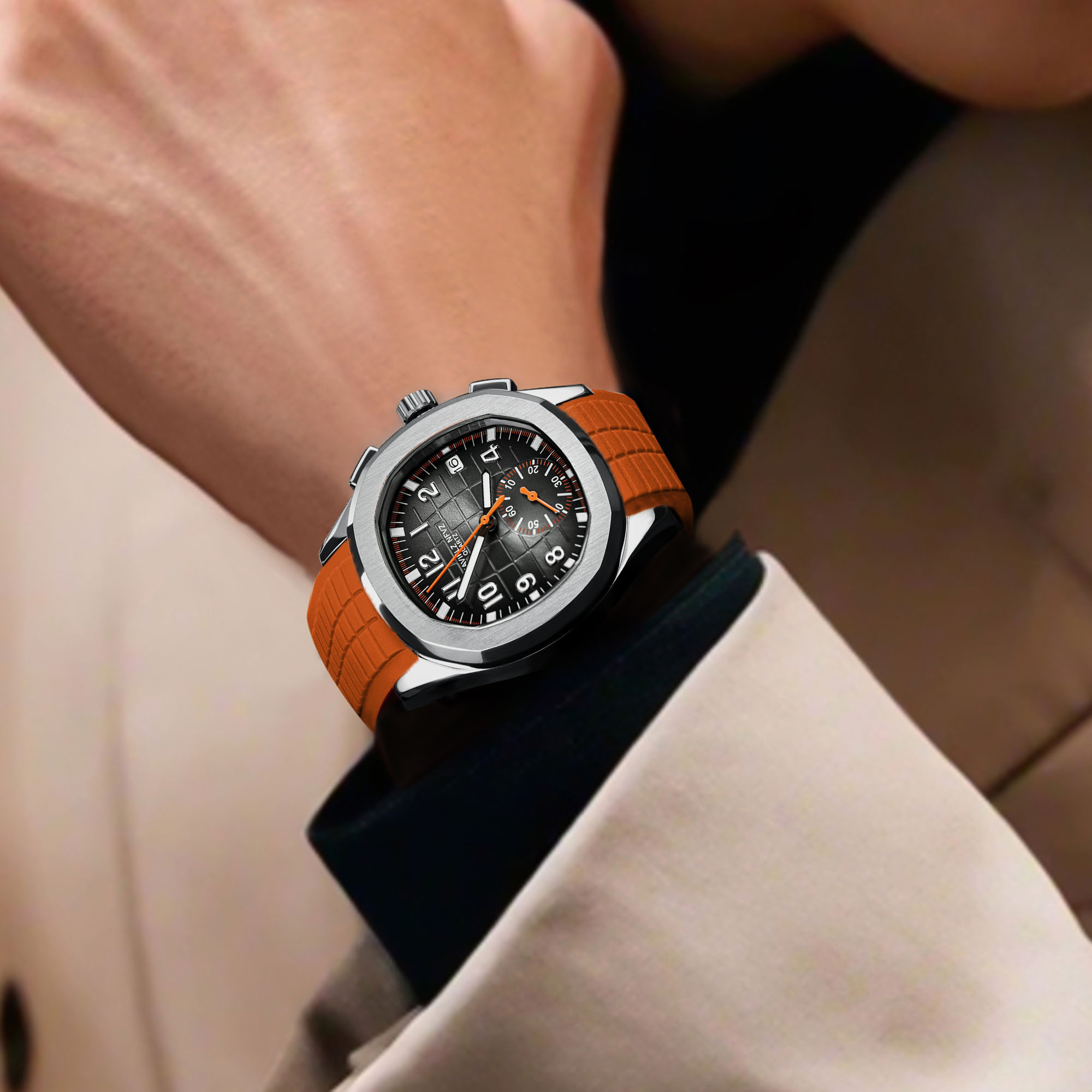 Smartwatch New Watches For Men - NAVIFLZ NFVZ Design New Luxury Mens
