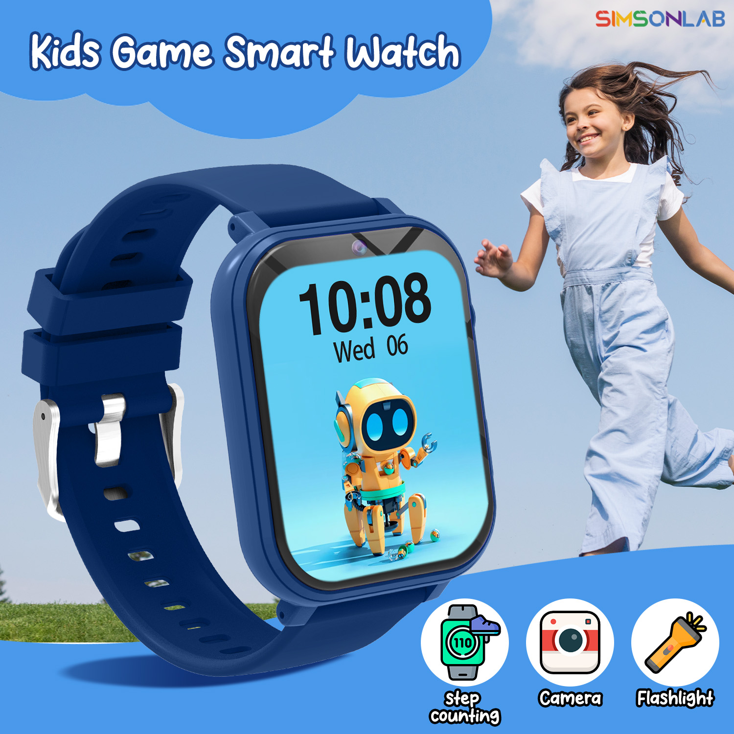 Kids Smart Watch Games Camera  - Smartwatch Watches For Kid Girl recension och pris
