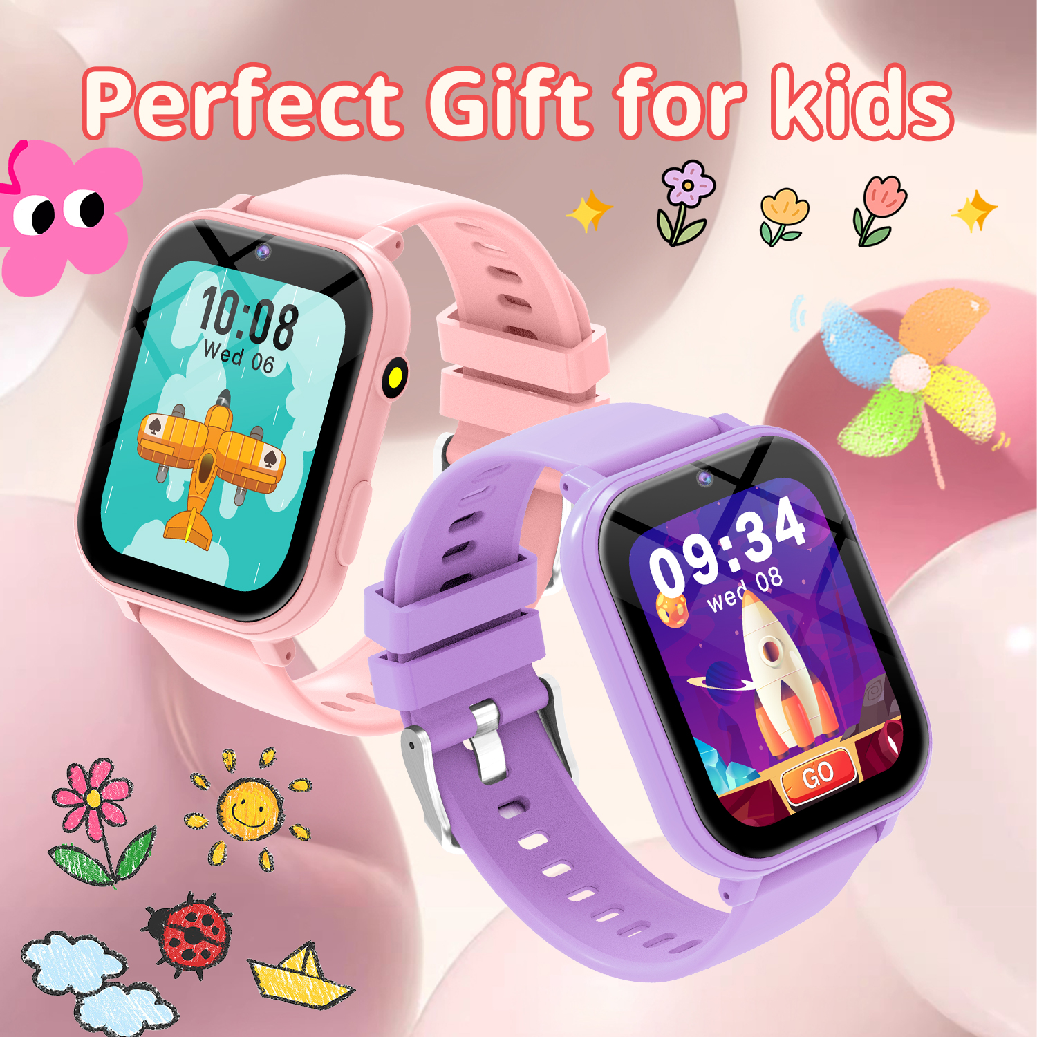 Kids Smart Watch Games Camera  - Smartwatch Watches For Kid Girl recension och pris