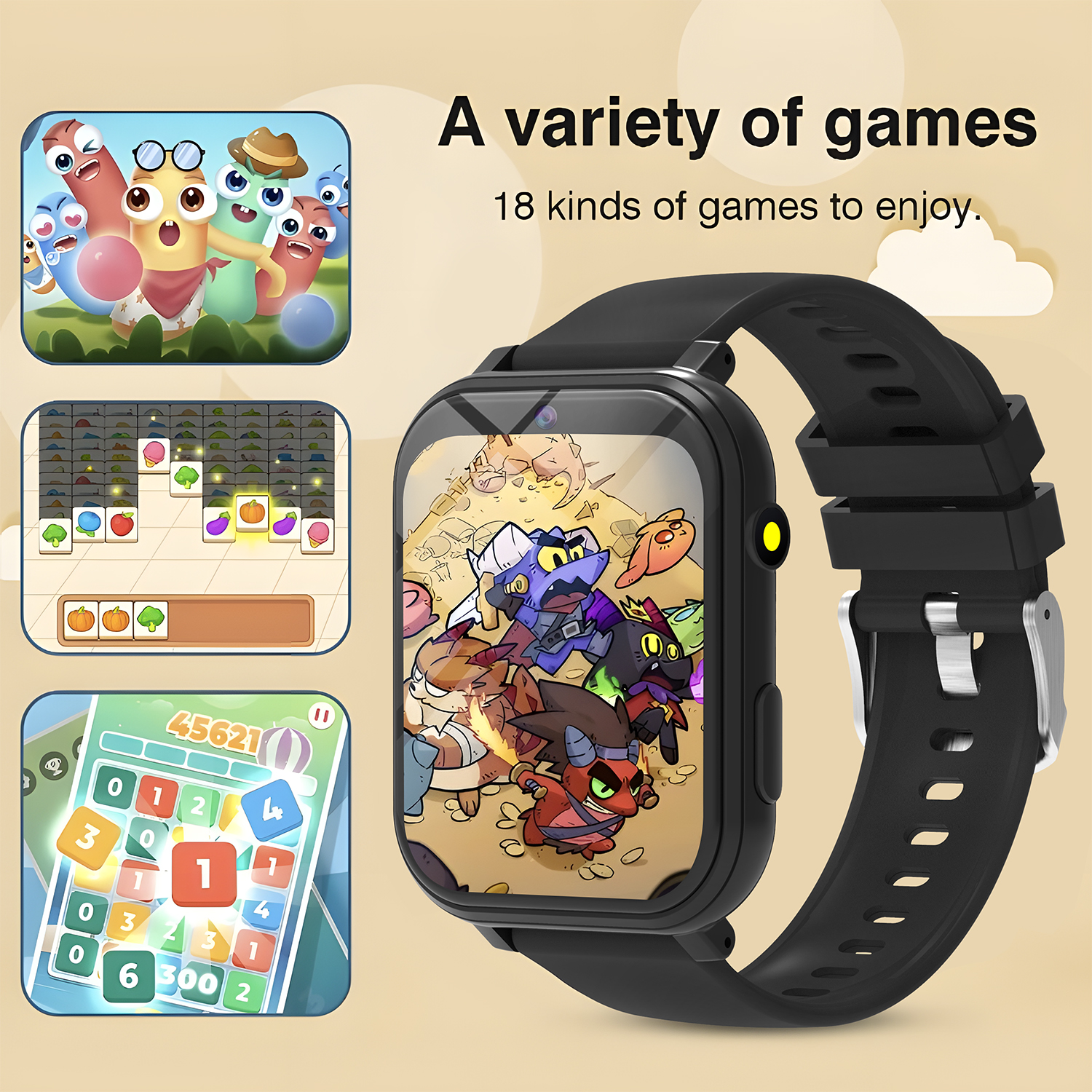 Kids Smart Watch Games Camera  - Smartwatch Watches For Kid Girl recension och pris