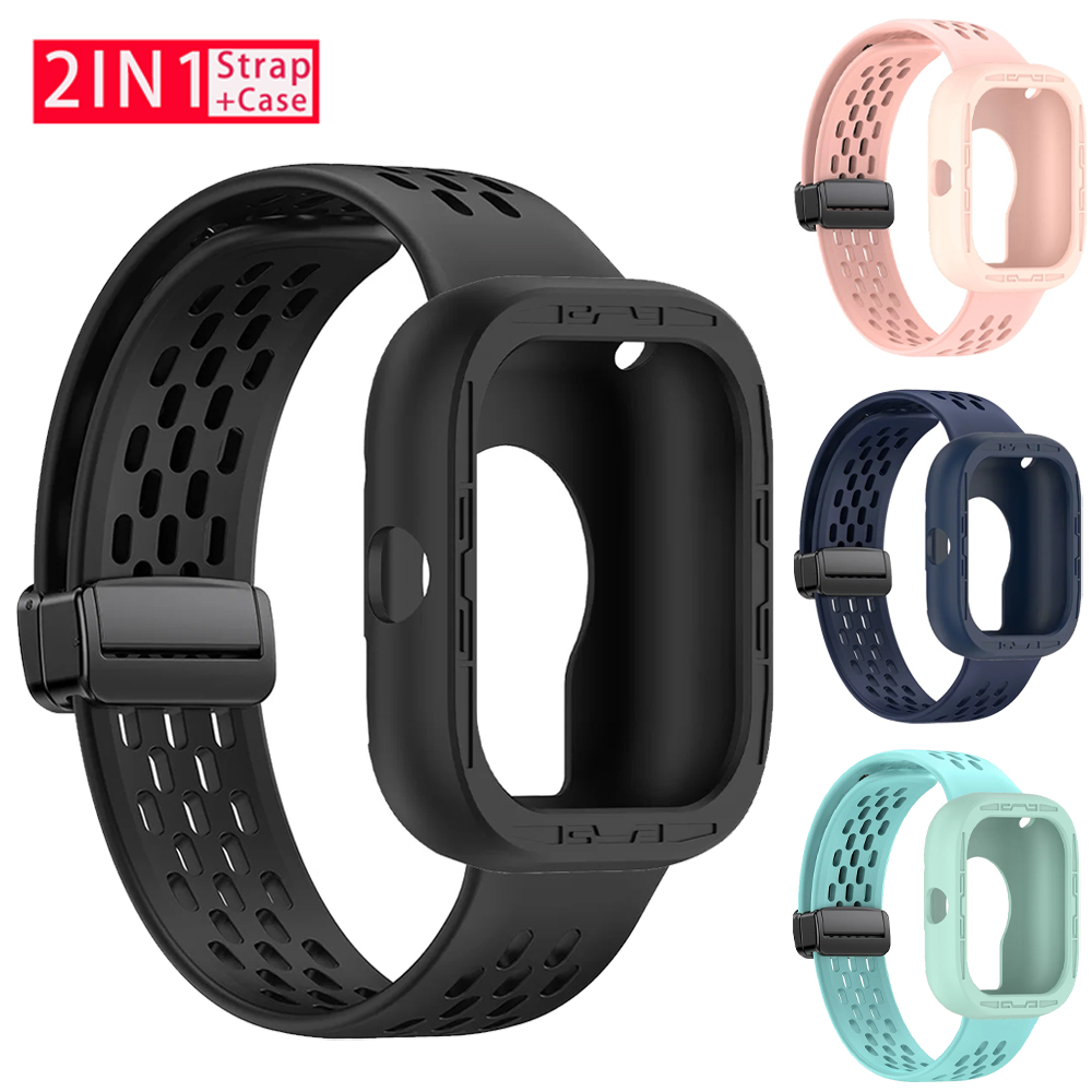 Cases+Silicone band For Redmi  - Watch Redmi recension och pris