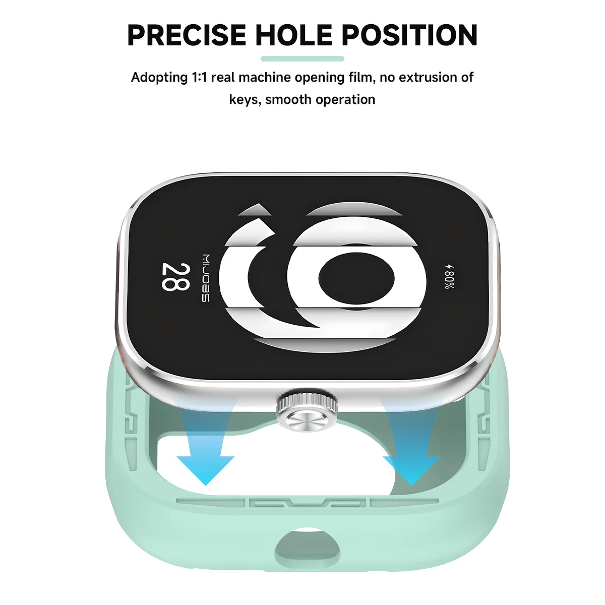 Cases+Silicone band For Redmi  - Watch Redmi recension och pris