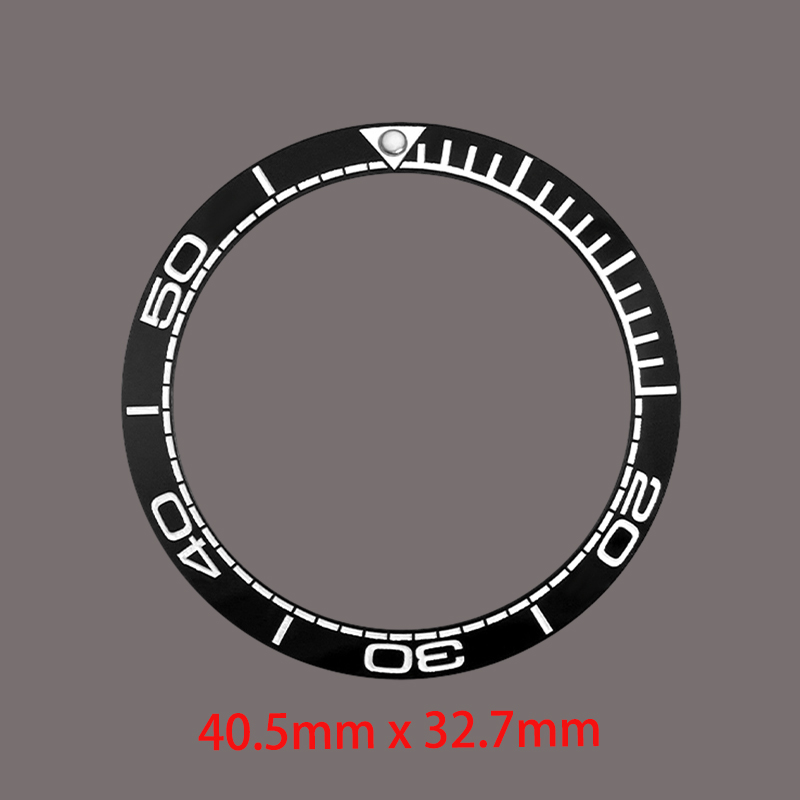 40.5mmx32.7mm Curved Ceramic B - Watch Bezel Insert recension och pris