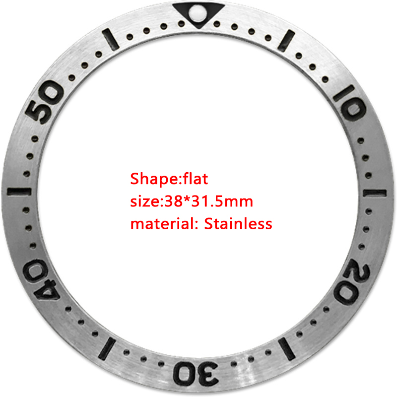 38mm Stainless Steel Bezel  SK - Watch Bezel Insert recension och pris