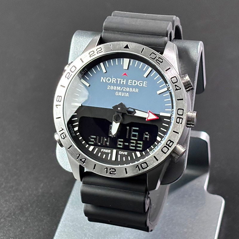 NORTH EDGE Mens Dive Watch Mil - Smartwatch Watches For Men Digital recension och pris