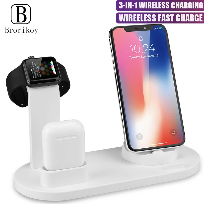 Wireless 3 in 1 Charger Holder - Watch Watch Xs recension och pris