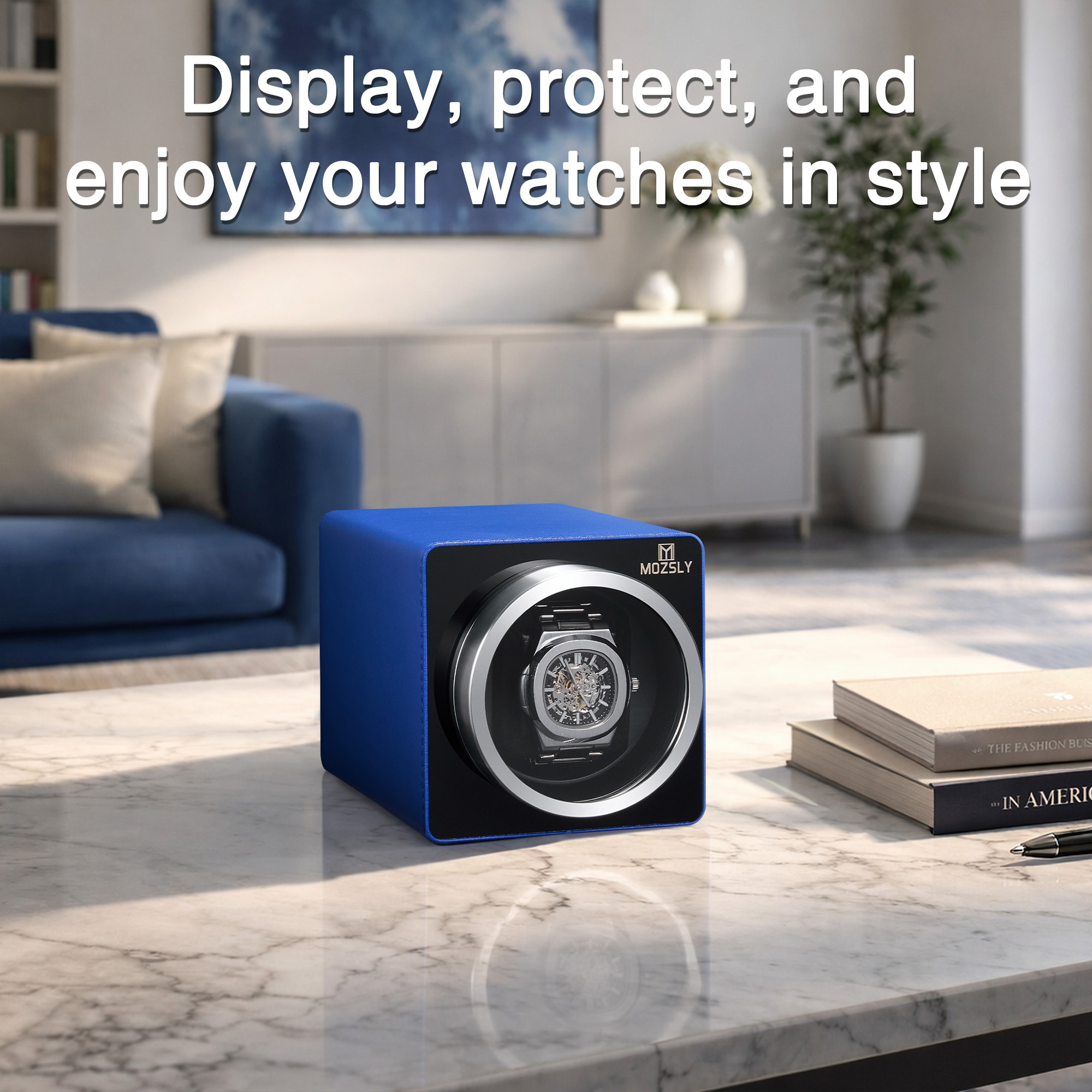 Men's automatic rotating singl - Watch Winder Single recension och pris