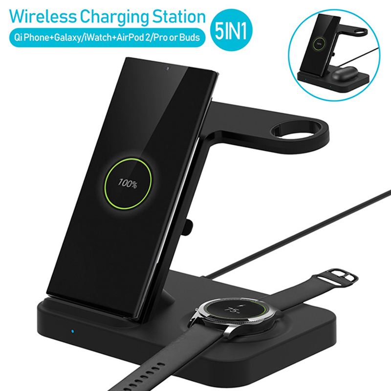 5-in-1 wireless charging stati - Watch Watch Xs recension och pris