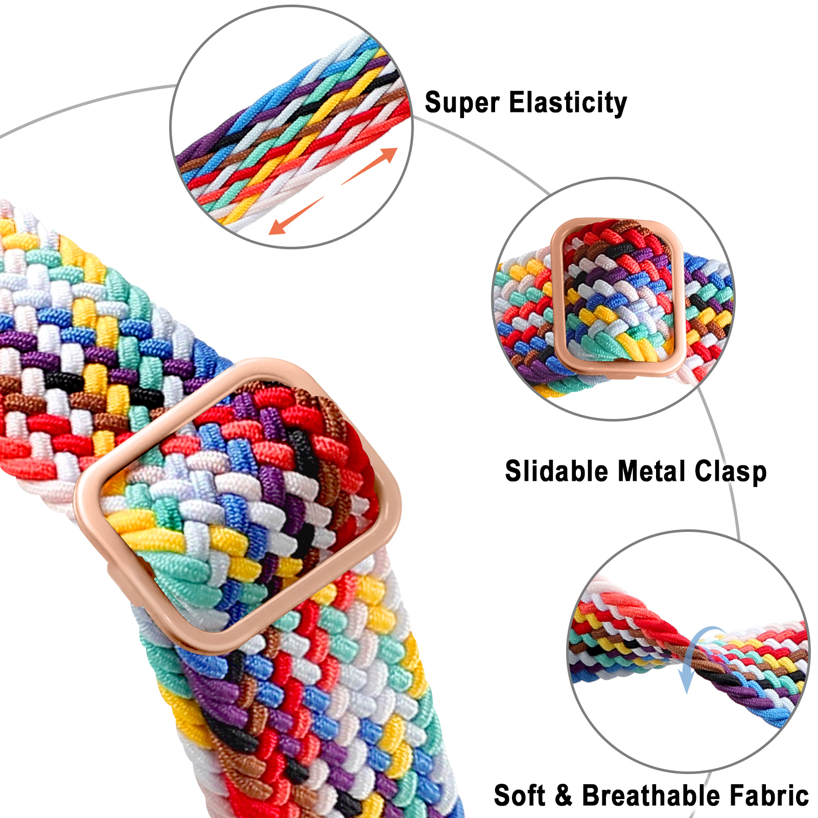 Braided Solo Loop For Apple wa - Smartwatch Apple Watches For Men recension och pris