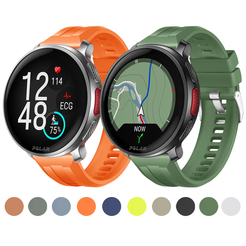22mm Silicone Strap For Polar  - Titan Watches Smartwatch recension och pris