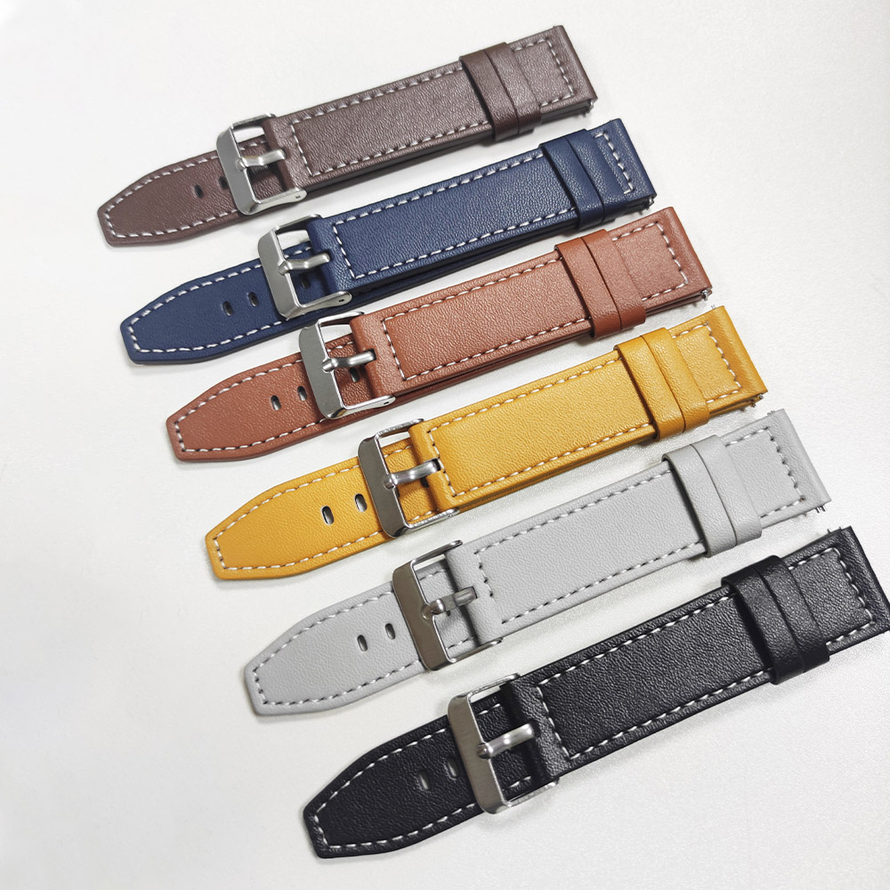 20 22mm Soft Leather strap For - Titan Watches Smartwatch recension och pris