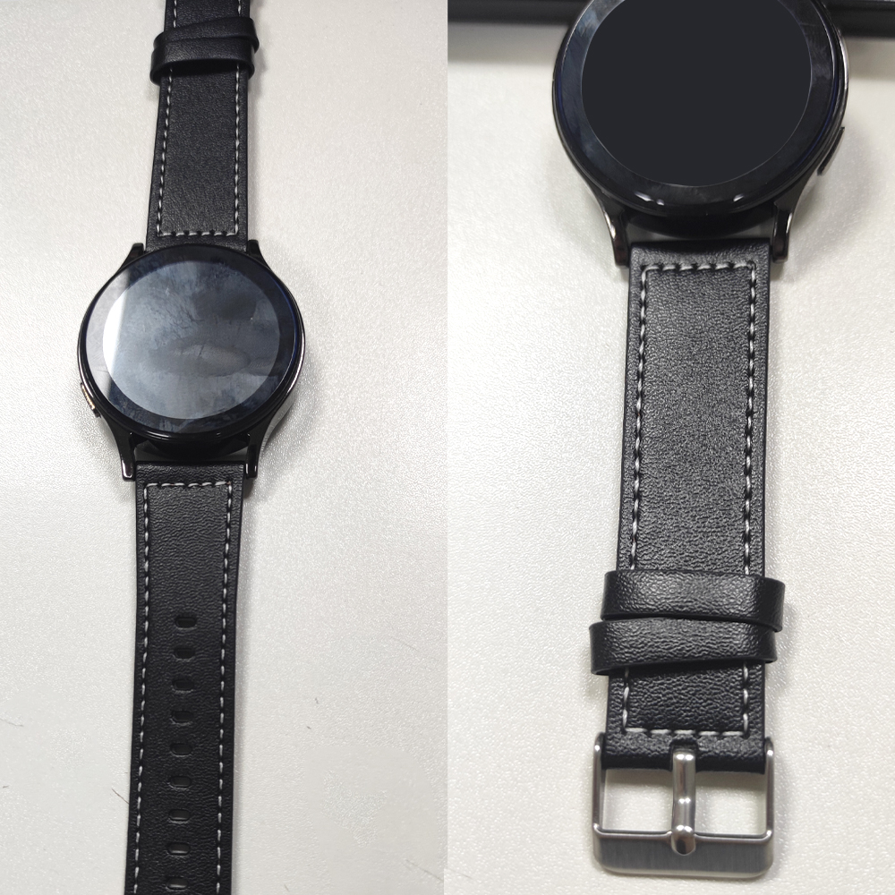 20 22mm Soft Leather strap For - Titan Watches Smartwatch recension och pris