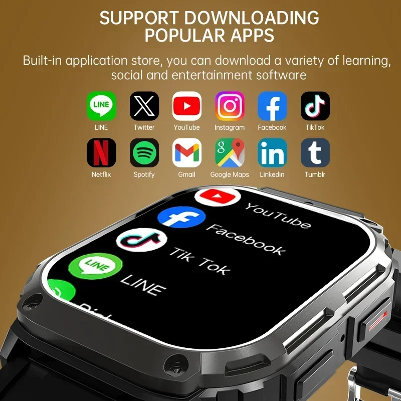 Q80 Men Smartwatch with 1.95-i - Smartwatch Apple Watches For Men recension och pris
