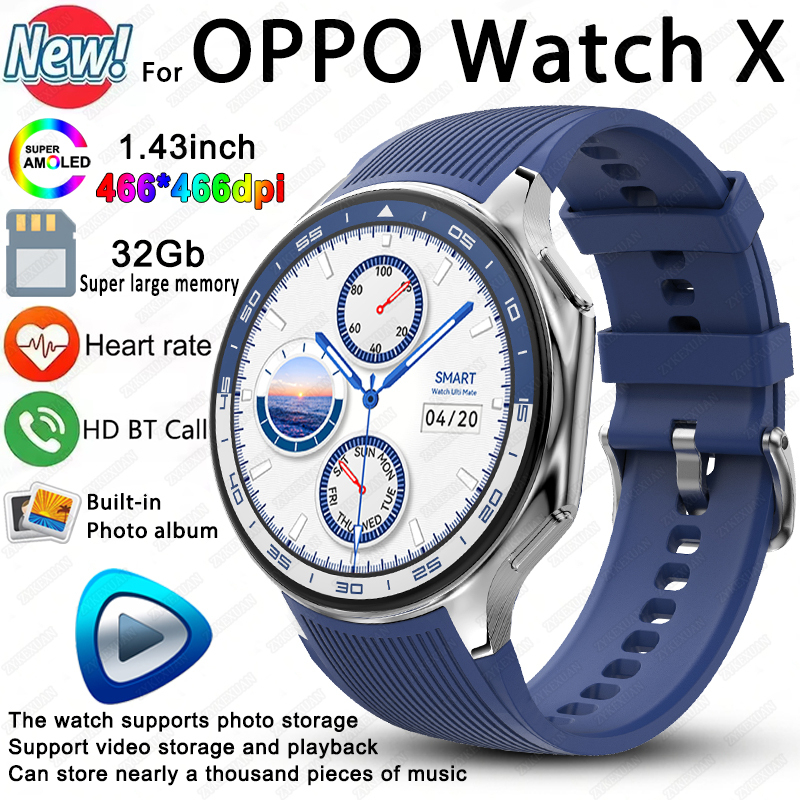 2025 New For OPPO IOS Watch X  - Smartwatch Timex Watches For Men recension och pris