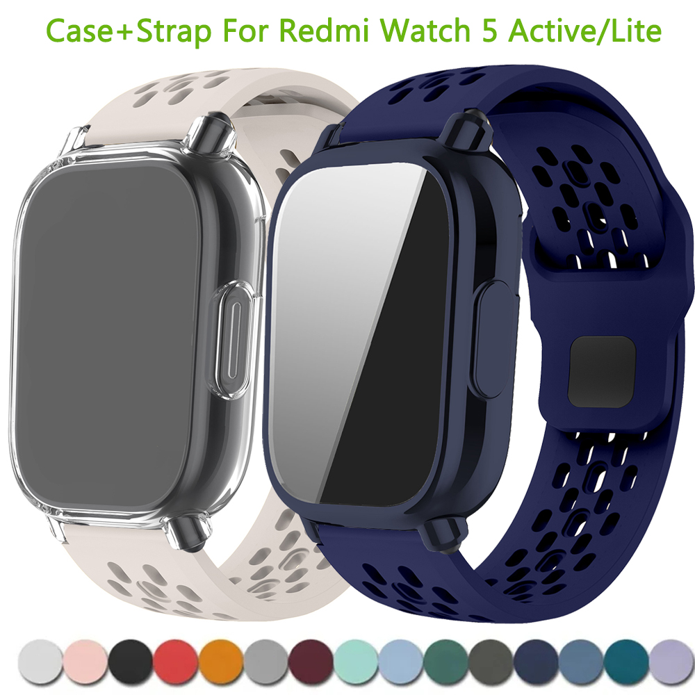 Case+Silicone Strap For Xiaomi - Watch Redmi recension och pris