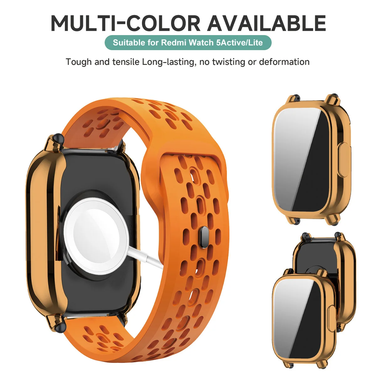 Case+Silicone Strap For Xiaomi - Watch Redmi recension och pris