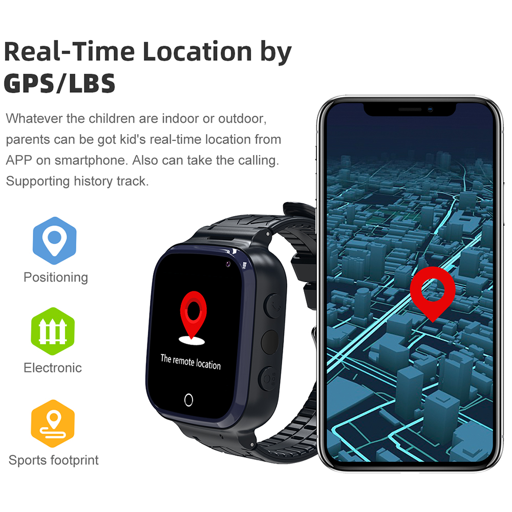 New Kids Smart Watch GPS Track - Smartwatch Watches For Kids With Gps recension och pris