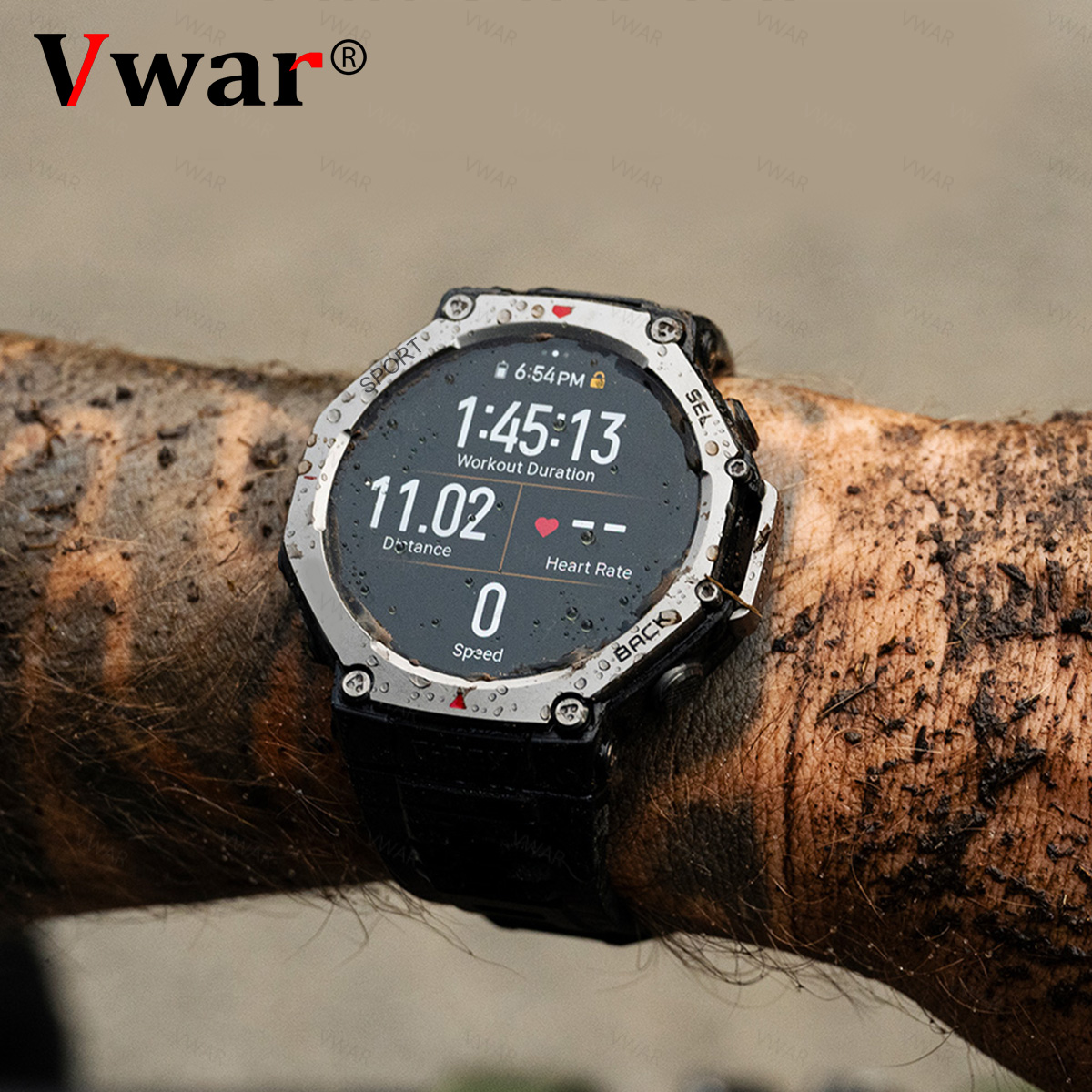 2025 New Military Smart Watch  - Watch Vs Smartwatch recension och pris