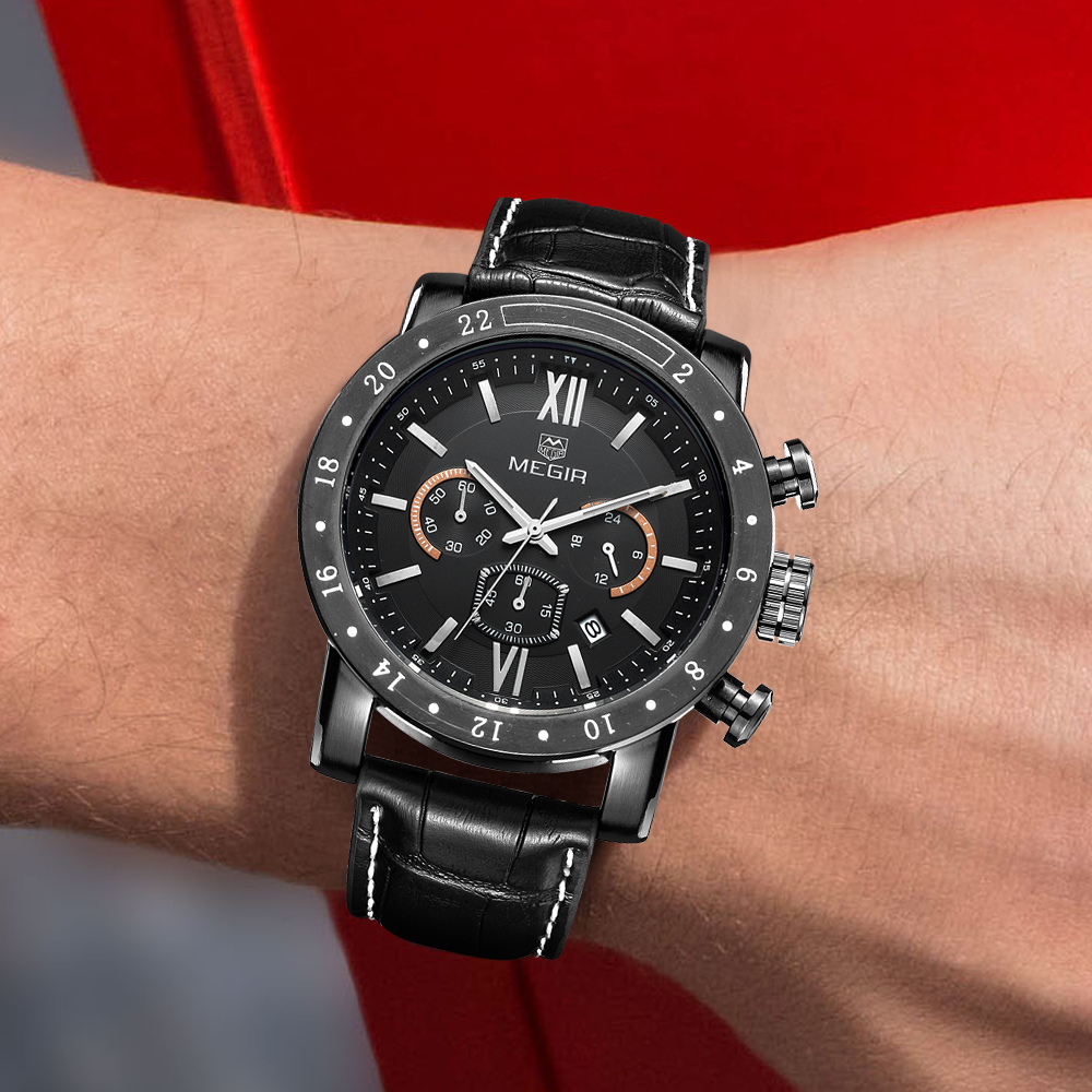 MEGIR Stainless Steel Casual W - Smartwatch Watches For Men Digital recension och pris