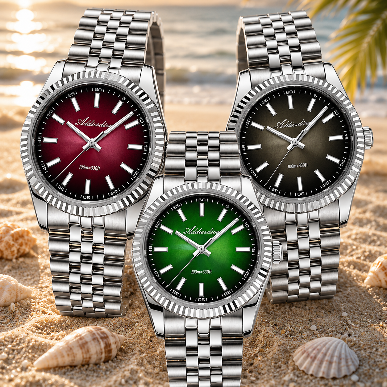 ADDIESDIVE 36MM Japan VH31 100 - Watch Bezel Insert recension och pris
