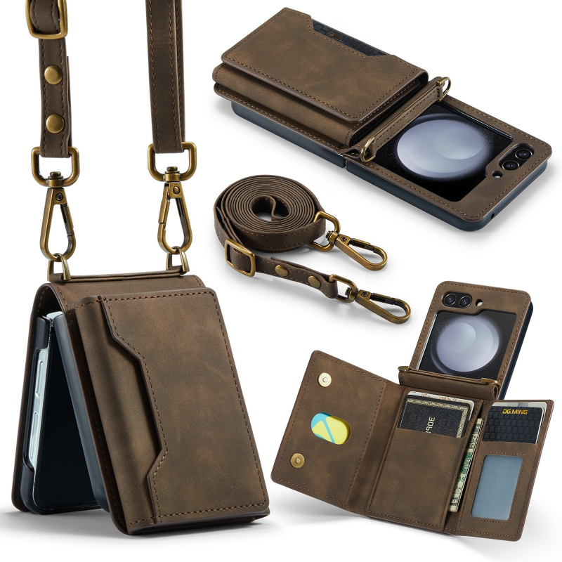 Magnetic Leather Wallet Card S - Samsung Galaxy Strap recension och pris