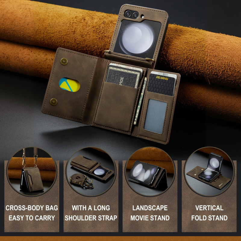 Magnetic Leather Wallet Card S - Samsung Galaxy Strap recension och pris