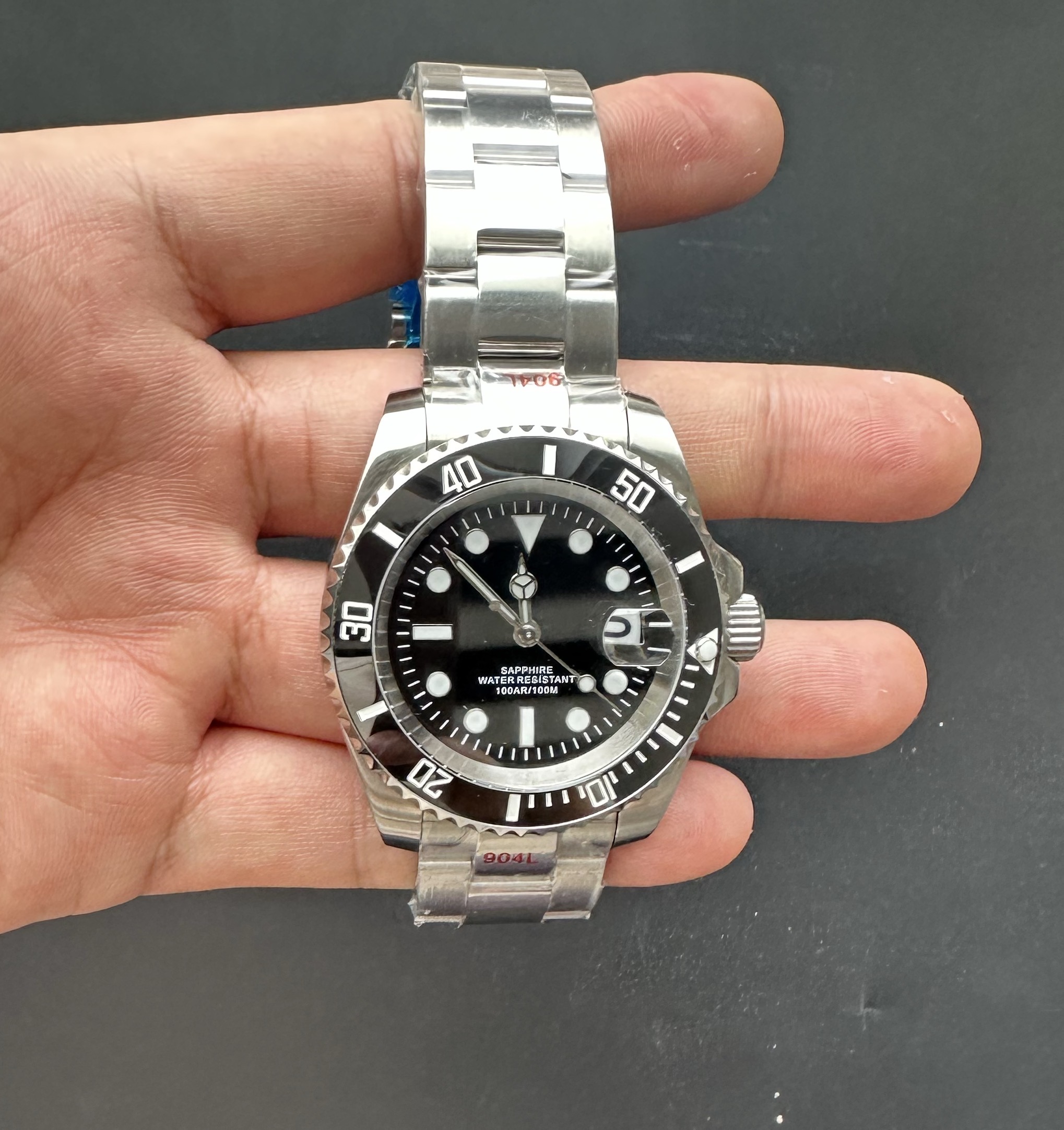 904L Sapphire Glass Men`s Watc - Watch Bezel Insert recension och pris