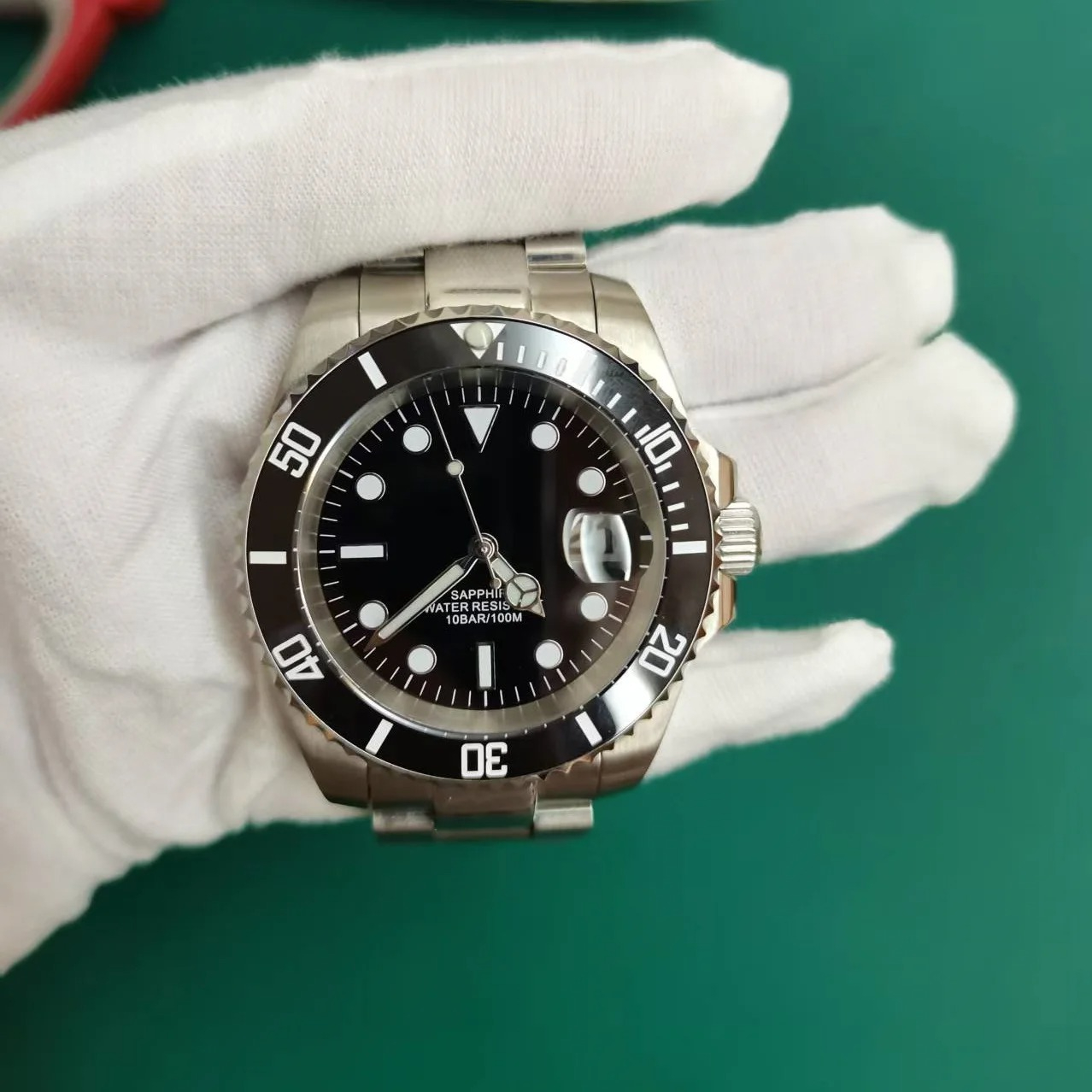 904L Sapphire Glass Men`s Watc - Watch Bezel Insert recension och pris