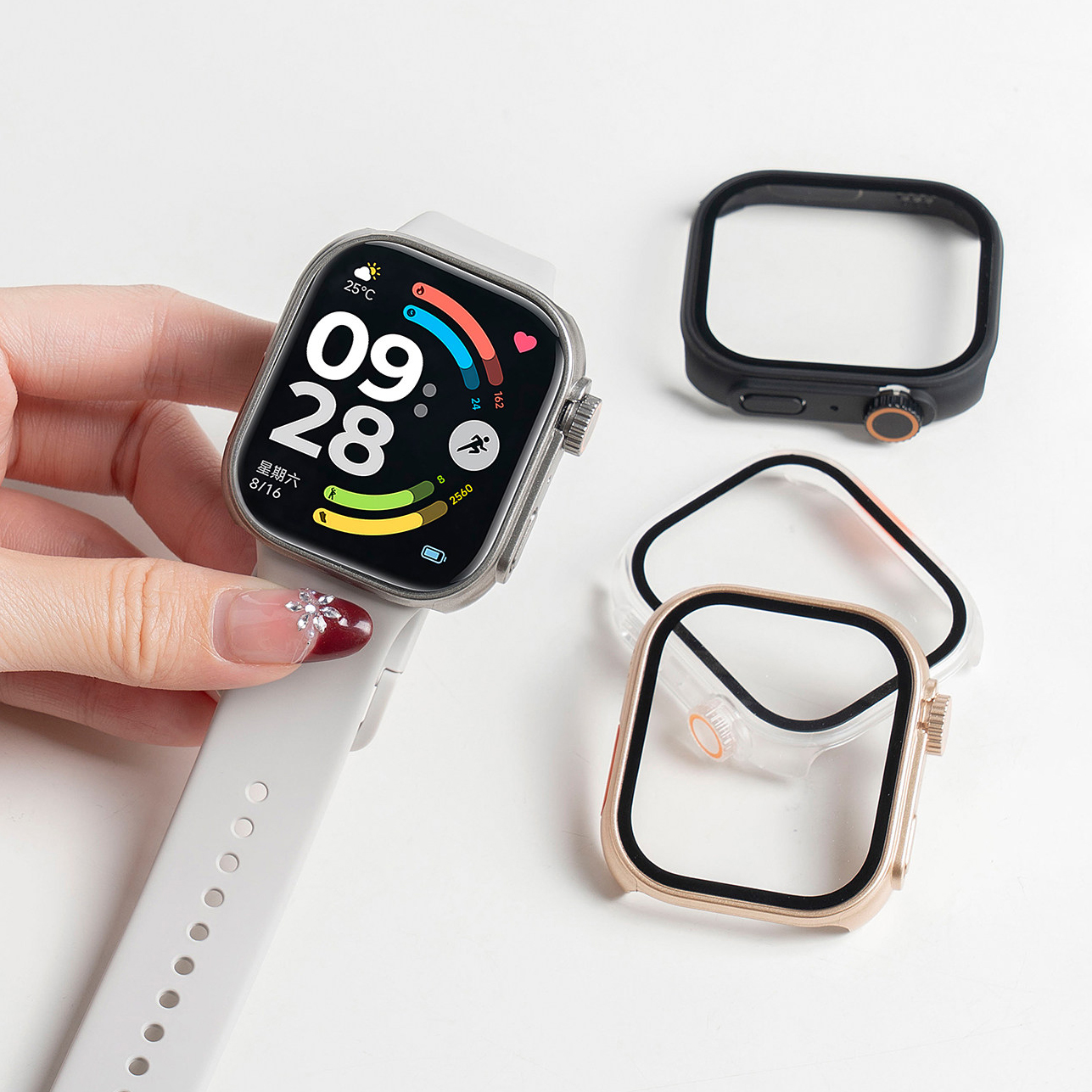 PC Case+Glass for Xiaomi Redmi - Watch Redmi recension och pris