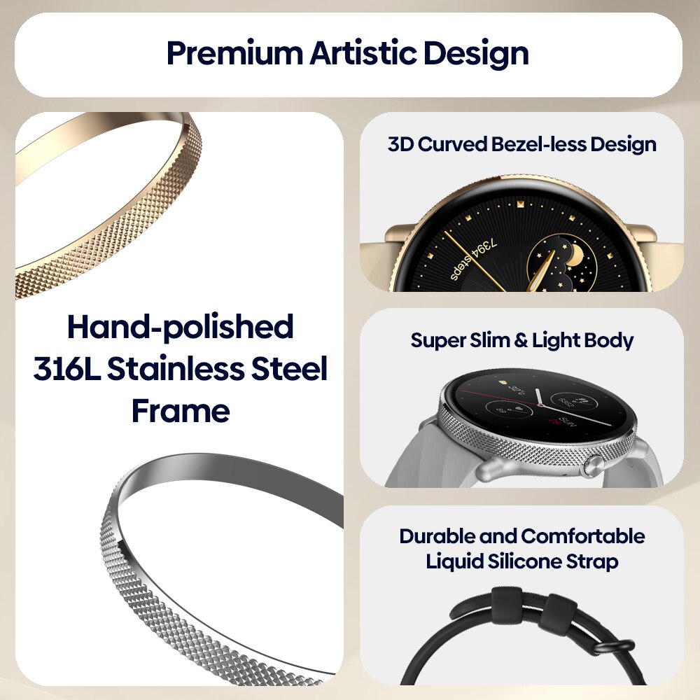 Zeblaze GTR 3 Pro Voice Callin - Smartwatch Angelo Watches recension och pris