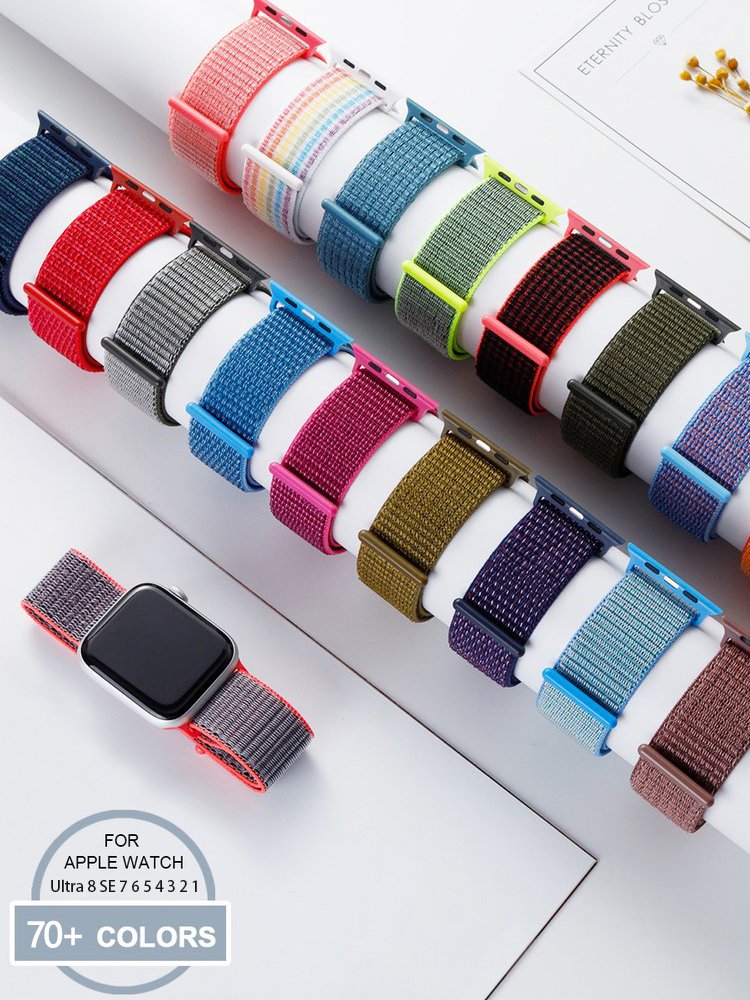 Nylon Loop Strap for apple wat - Smartwatch Apple Watches For Men recension och pris