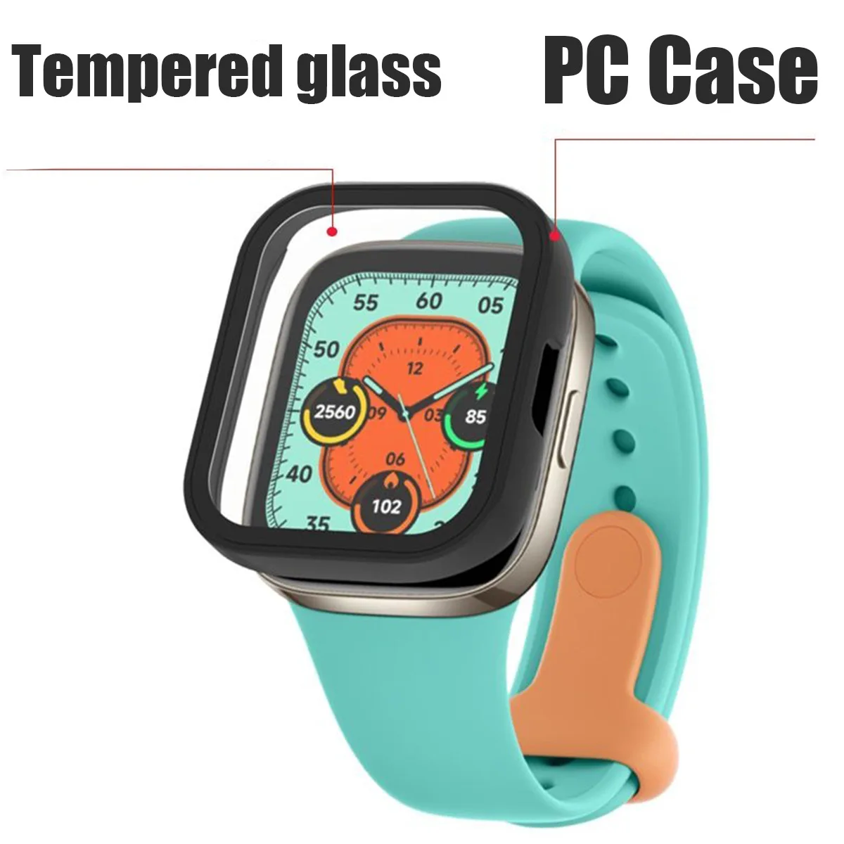 Tempered Glass+PC Case For Xia - Watch Redmi recension och pris