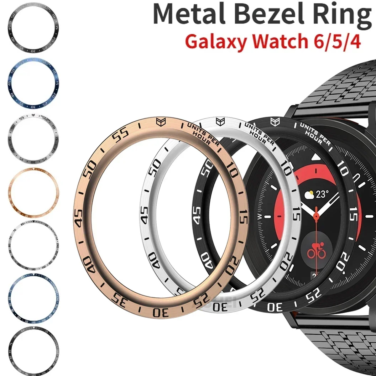 HOT Metal Bezel Ring For Samsu - Watch Bezel Insert recension och pris