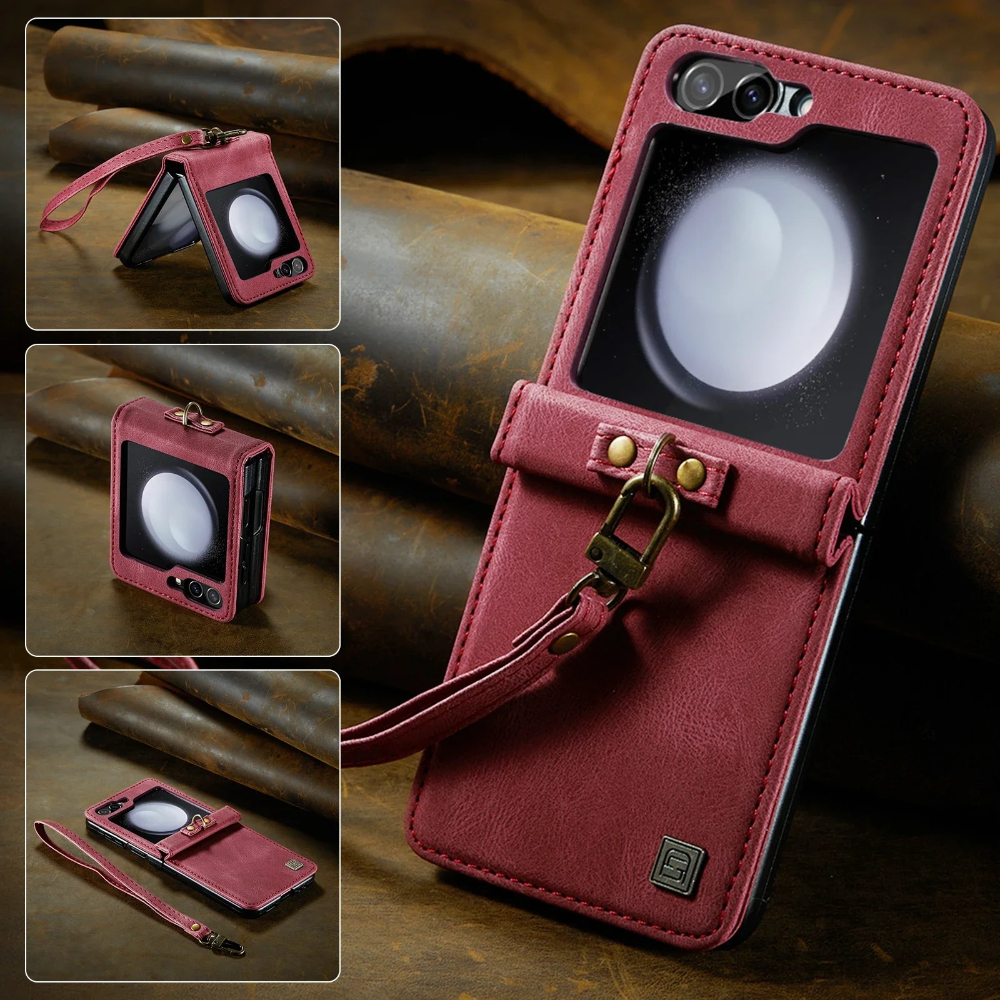 Strap Leather Phone Case for S - Samsung Galaxy Strap recension och pris