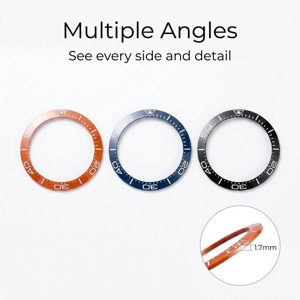 New Seagull SEA600m Style 38mm - Watch Bezel Insert recension och pris
