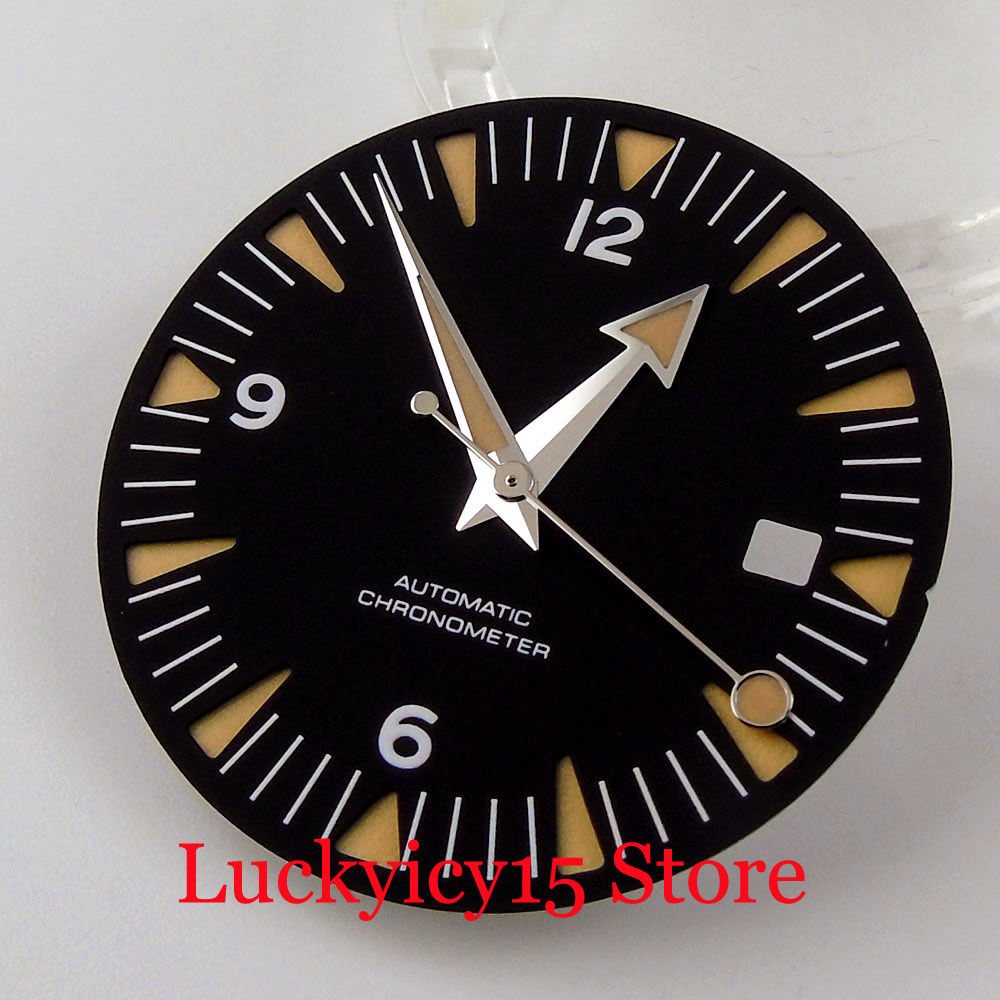 31mm Sandwich Dark Blue Black  - Luminous Dial Face recension och pris