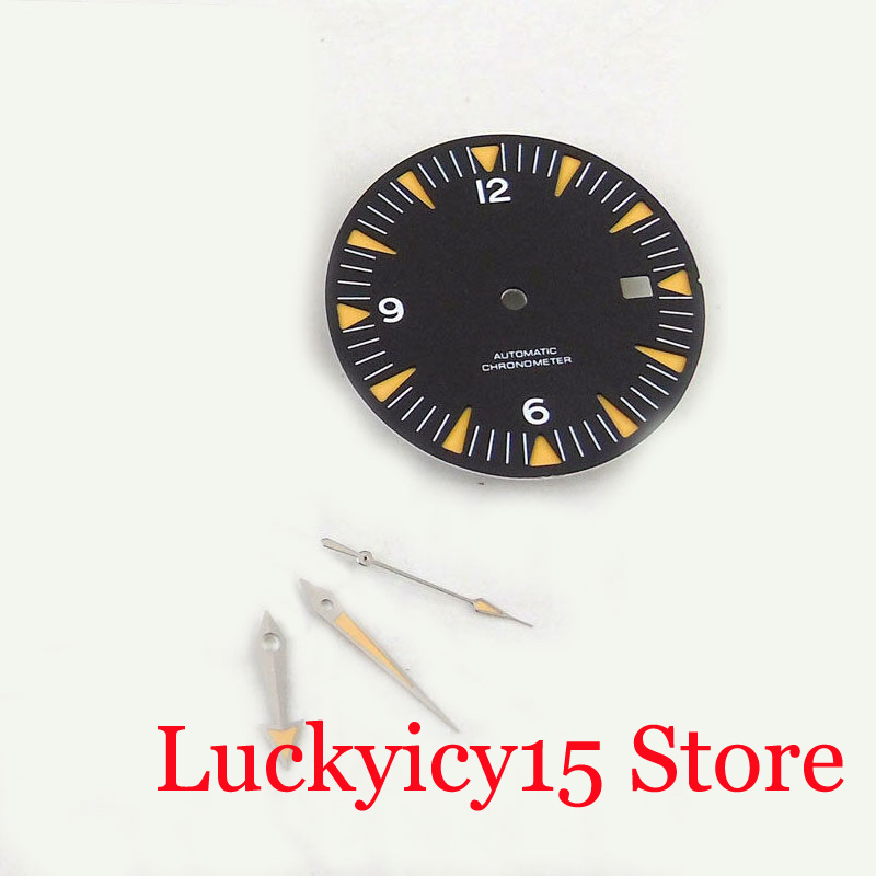 31mm Sandwich Dark Blue Black  - Luminous Dial Face recension och pris