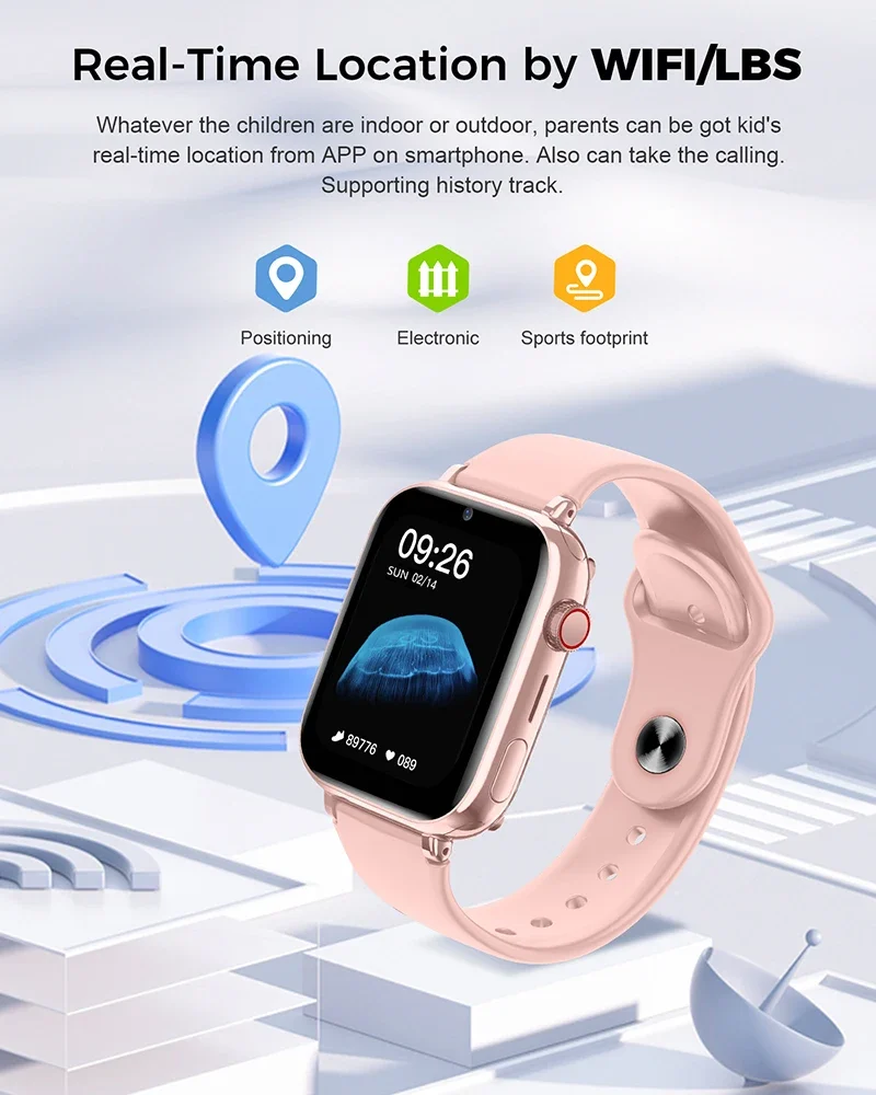 4G Smart Watch Kids LBS Locati - Smartwatch Watches For Kid Girl recension och pris
