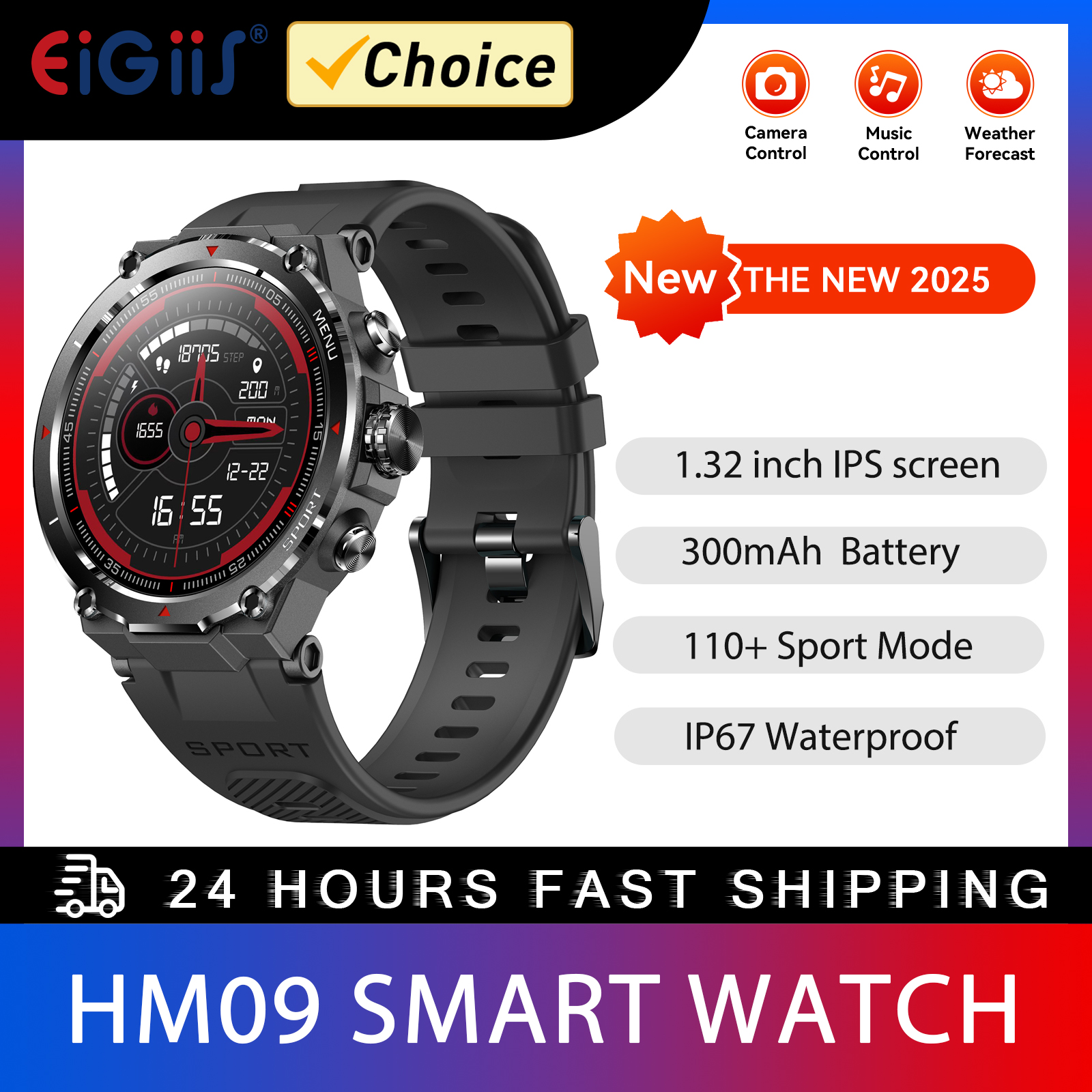 EIGIIS Military Smart Watch fo - Watch Smart Smartwatch recension och pris