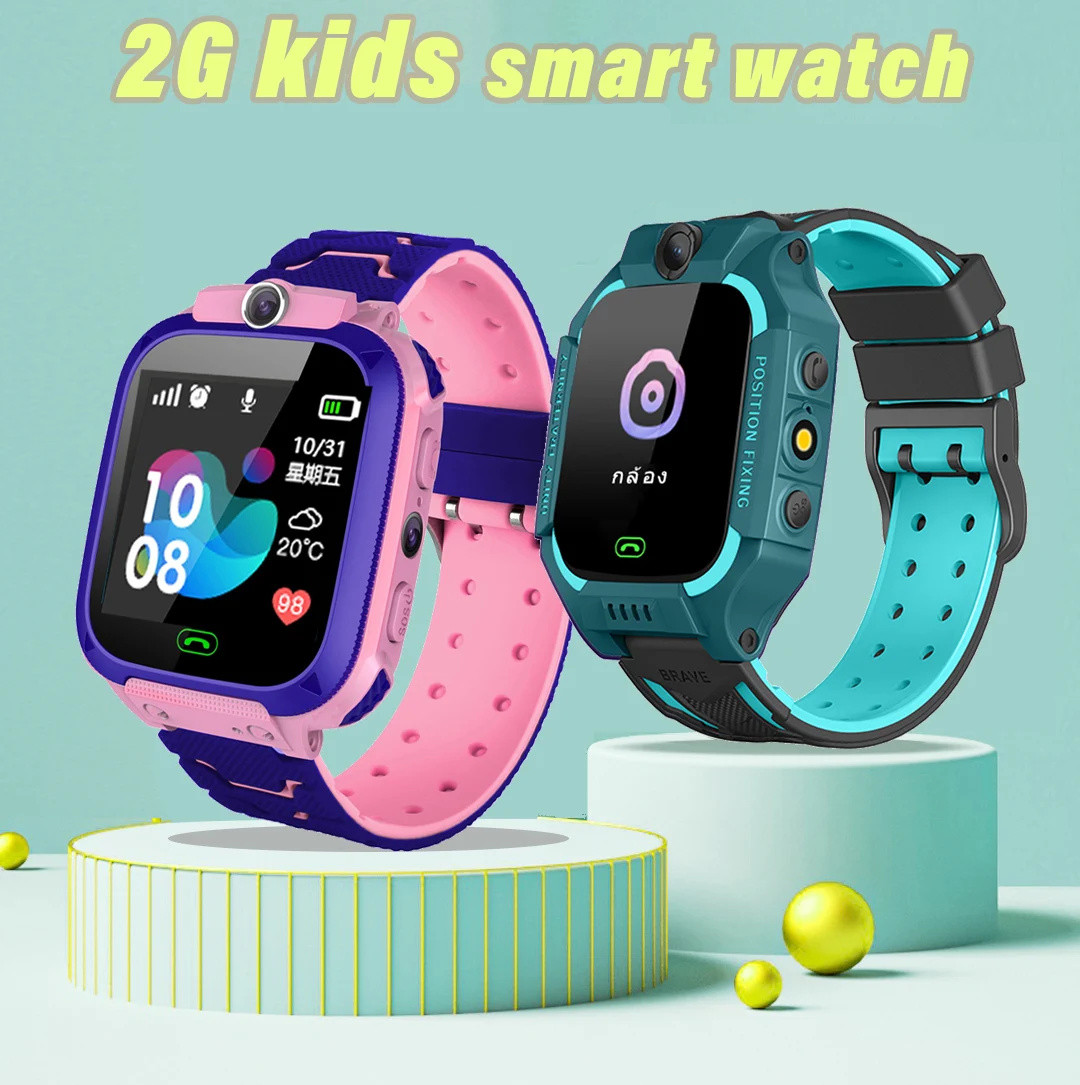 Q12 Kids Smart Watch 2G SOS Ca - Smartwatch Watches For Kid Girl recension och pris