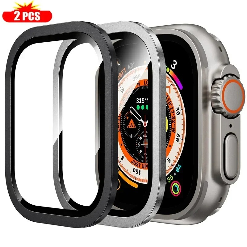 2PCS Tempered Glass for Apple  - Smartwatch Apple Watches For Men recension och pris