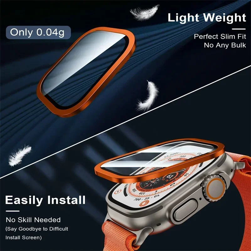 2PCS Tempered Glass for Apple  - Smartwatch Apple Watches For Men recension och pris