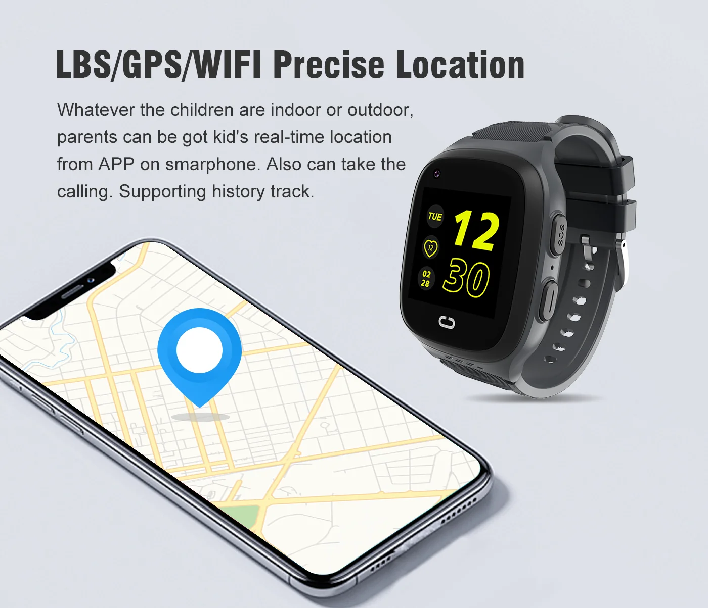 4G Kids Smartwatch SOS Waterpr - Smartwatch Watches For Kids With Gps recension och pris