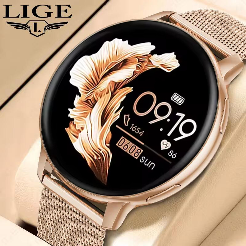 LIGE Bluetooth Call Smart Watc - Smartwatch Angelo Watches recension och pris