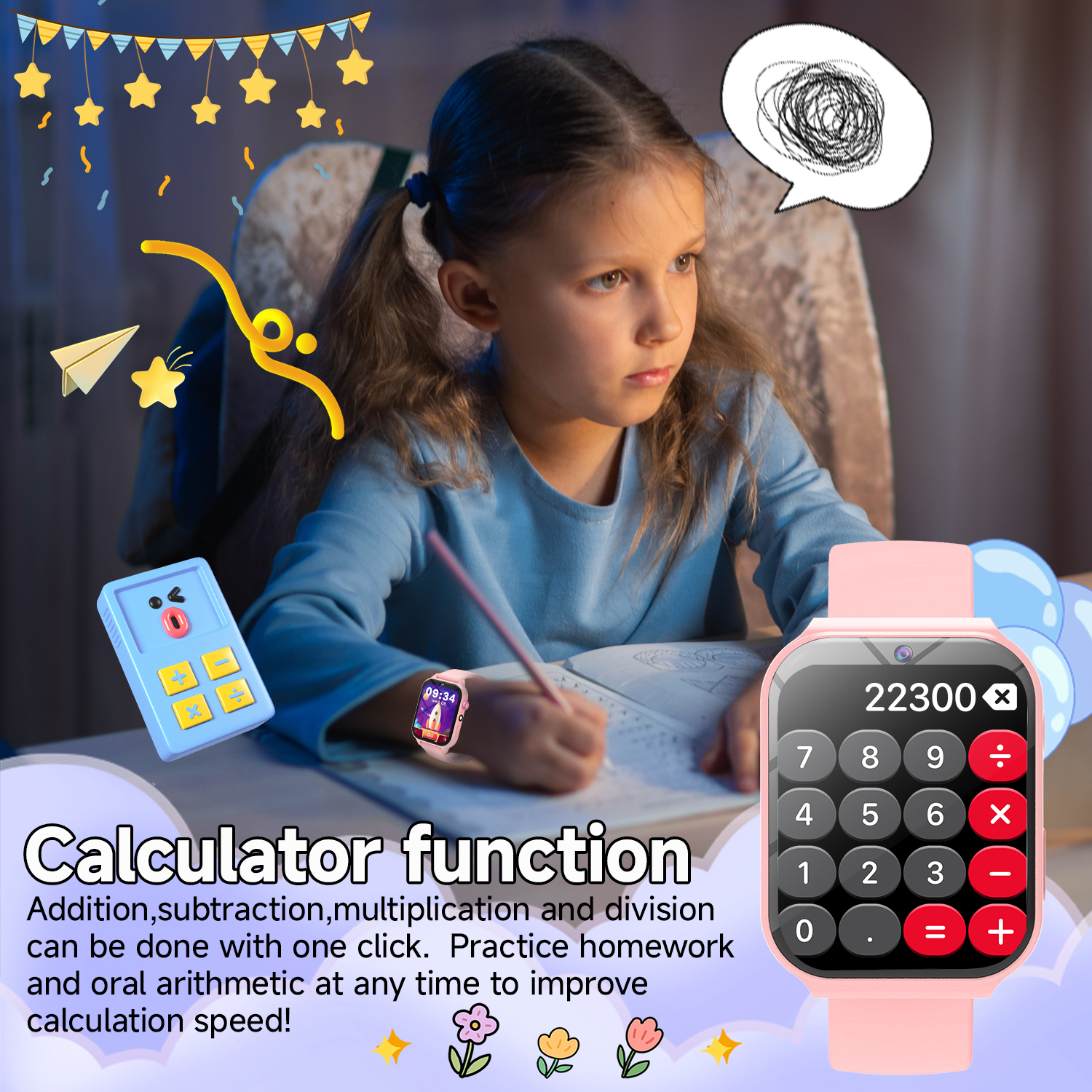 Study Partners for Kids HD Cam - Smartwatch Watches For Kid Girl recension och pris